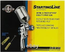 DeVilbiss 802405 StartingLine Detail and Touch-Up HVLP Gravity Spray Gun