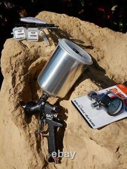 DeVilbiss 905021 GPG Gravity 1.3 1.5 1.8 Carbon Spray Gun Kit with Cup