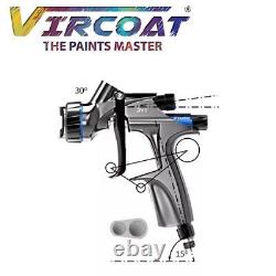 DeVilbiss Basecoat Paint/Clear coat Spray Gun DV1 with DV1-B PLUS HVLP-PLUS1.3