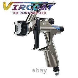 DeVilbiss Basecoat Paint/Clear coat Spray Gun DV1 with DV1-B PLUS HVLP-PLUS Air