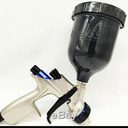 DeVilbiss Basecoat Paint Spray Gun DV1 with DV1-B PLUS HVLP Air Cap 1.2mm