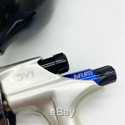 DeVilbiss Basecoat Paint Spray Gun DV1 with DV1-B PLUS HVLP Air Cap 1.2mm