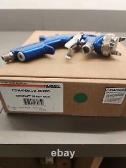 DeVilbiss Compact HVLP 0.8mm Spray Gun -COM-PS507B-08P00