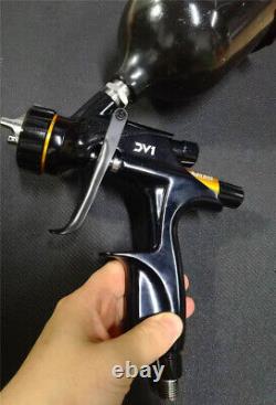DeVilbiss DV1 Basecoat Gravity Spray Gun with DV1-B PLUS HVLP Nozzle Size 1.3mm