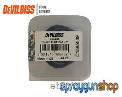 DeVilbiss DV1 C2+ HVLP Air Cap (704435)