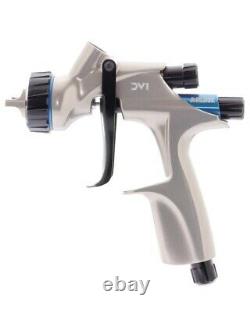 DeVilbiss DV1 HVLP 1.1mm B PLUS Gravity Feed Spray Gun Basecoat B+ Air Cap Withcup