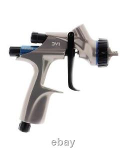 DeVilbiss DV1 HVLP 1.1mm B PLUS Gravity Feed Spray Gun Basecoat B+ Air Cap Withcup