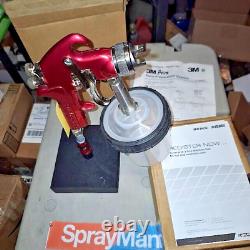 DeVilbiss EXL-520 S HVLP SUCTION FEED SPRAY GUN 3M/Graco PPS Cup Bundle