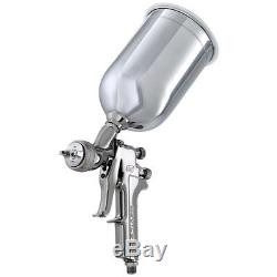 DeVilbiss GTI-620G Gravity Feed HVLP Paint Gun with 1.3, 1.4, 1.5mm tips