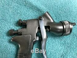 DeVilbiss GTi HVLP Gravity Feed Spray Gun with 2000 Cap & 1.5 GTi-213-15 Tip