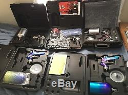 DeVilbiss GTi KUSTOM HVLP Spray Gun Kit 1.4mm, Gti 620 Millenium 2000 Awesome