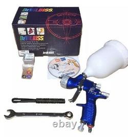 DeVilbiss GTi PRO LITE Spray Gun BLUE HVLP HV25 1.2 & 1.3mm