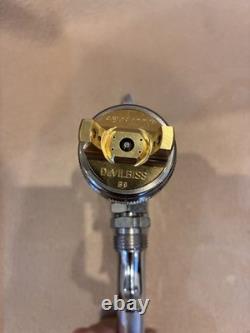 DeVilbiss JGHV-531 HVLP Pressure Feed Spray Gun with Box Manuals Near Mint