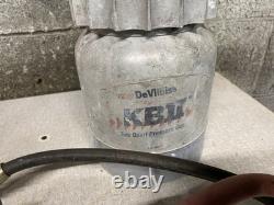 DeVilbiss KBII 2 Quart Automotive Paint Spray Pressure Cup WithACCUSpray HVLP Gun