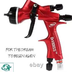 DeVilbiss NGT Pro TE20 Lite HVLP Spray Gun 1.3mm Nozzle Car Paint