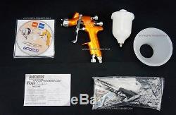 DeVilbiss SRi Pro Lite Gravity paint Spray Gun mini touch-up 1.2mm HV5 HVLP cap