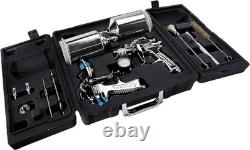 DeVilbiss StartingLine 802343 Auto Painting Touch Up HVLP Spray Gun Set