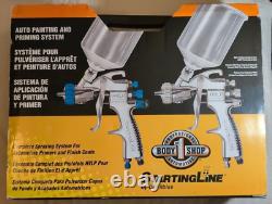 DeVilbiss StartingLine 802343 HVLP Gravity Feed Auto Paint, Primer Spray Gun Kit