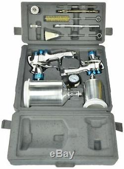 DeVilbiss StartingLine HVLP Gravity Spray Gun Kit Auto Car Paint Set