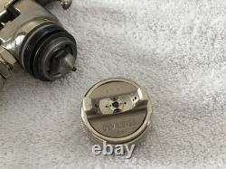 DeViliss PLUS (j-04) HVLP spray gun with SG2 BINKS Model 80-350 pressure pot NICE