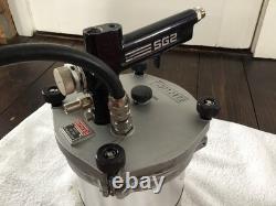 DeViliss PLUS (j-04) HVLP spray gun with SG2 BINKS Model 80-350 pressure pot NICE
