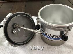 DeViliss PLUS (j-04) HVLP spray gun with SG2 BINKS Model 80-350 pressure pot NICE