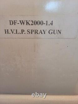 Dent Fix Df-Wk2000-1.4 Hvlp Gun 1.4 Mm With Cup Swivel Spray Gun NEW Open Box
