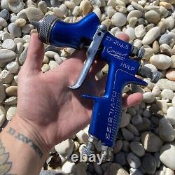 Devilbiss Compact Hvlp Blue Gravity Paint Gun Fluid Tip 1.8 Tcx-2116.5