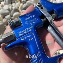 Devilbiss Compact Hvlp Blue Gravity Paint Gun Fluid Tip 1.8 Tcx-2116.5