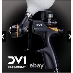 Devilbiss DV1-B Basecoat HVLP Gravity Feed Spray Gun 1.3mm 600ml cup toos 2023