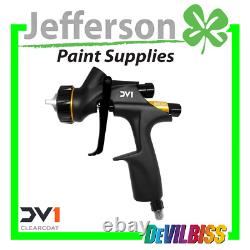 Devilbiss DV1 C1+ Clearcoat Non Digital HVLP Gravity Spray Gun Clear Coat