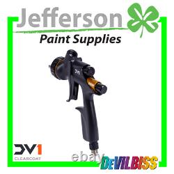 Devilbiss DV1 C1+ Clearcoat Non Digital HVLP Gravity Spray Gun Clear Coat