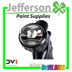 Devilbiss DV1 C1+ Clearcoat Non Digital HVLP Gravity Spray Gun Clear Coat