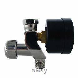 Devilbiss DV1 Spray Gun 1.2 mm HVLP DV1-C-000-12-B+ Non-Digital + Pressure Gauge