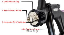 Devilbiss DV1s 1.0 / 1.2 mm tip with Air gauge & 125ml cup spray gun Spot repair