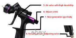 Devilbiss DV1s 1.0 / 1.2 mm tip with Air gauge & 125ml cup spray gun Spot repair