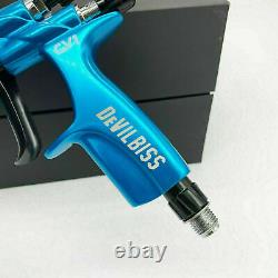 Devilbiss DV 1 HVLP 1.3mm Nozzle Made China Car Paint Tool Pistol Spray Gun Blue