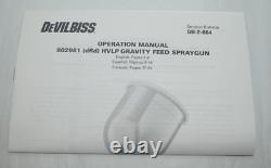 Devilbiss DrD HVLP Spray Gun & Cup 802981