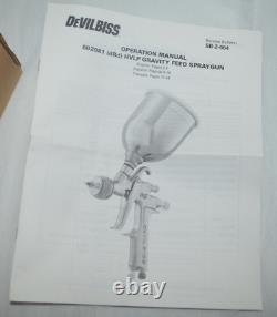 Devilbiss DrD HVLP Spray Gun & Cup 802981