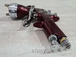 Devilbiss GTI PRO 1.3 spraygun H1 HVLP aircap + brand new spray gun cup / pot