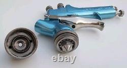 Devilbiss GTI W 1.3 spraygun 115 HVLP aircap with Brand New spray gun cup / pot