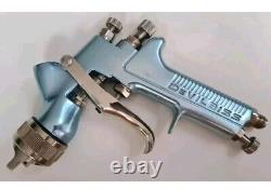 Devilbiss GTI W 1.4 spraygun 115 HVLP aircap with Brand New spray gun cup / pot