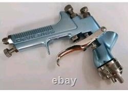 Devilbiss GTI W 1.4 spraygun 115 HVLP aircap with Brand New spray gun cup / pot