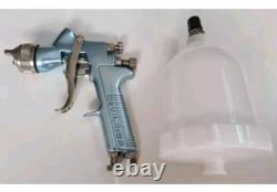 Devilbiss GTI W 1.4 spraygun 115 HVLP aircap with Brand New spray gun cup / pot