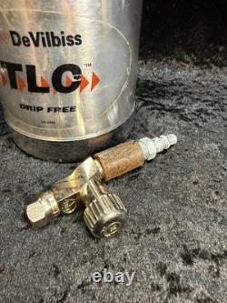 Devilbiss Jghv 531 Pressure Feed Hvlp Gun Comes With Multiple Air Caps