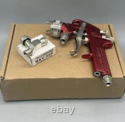 Devilbiss Pressure Feed HVLP Spray Gun EXL-520P Red