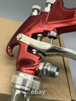 Devilbiss Pressure Feed HVLP Spray Gun EXL-520P Red