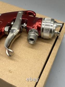 Devilbiss Pressure Feed HVLP Spray Gun EXL-520P Red