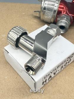 Devilbiss Pressure Feed HVLP Spray Gun EXL-520P Red