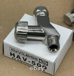 Devilbiss Pressure Feed HVLP Spray Gun EXL-520P Red